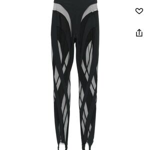 Mugler Spiral Leggings